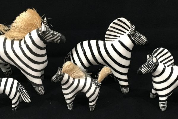 Lizu Ceramic Zebras, South Africa