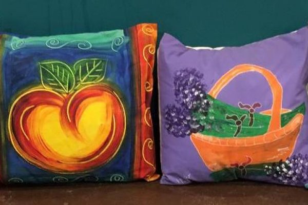 Colorful Cushions, Hand Painted, IMG_1623.JPG