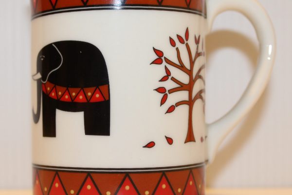 Poly Nation elephant coffee cup
